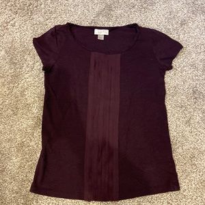 Loft maroon T-shirt